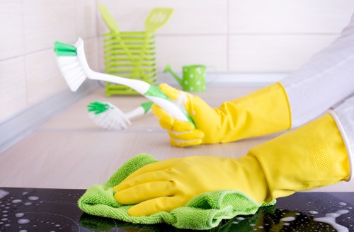 Professional carpet cleaning equipment in Kingston Vale business space