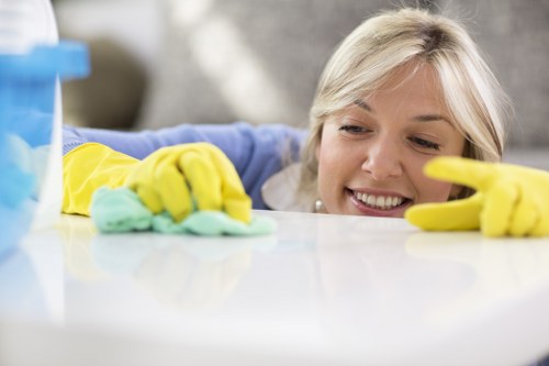 Local carpet cleaning team assessing fabric care in Kingston Vale