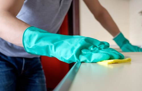 Professional carpet cleaning process in a Kingston Vale home